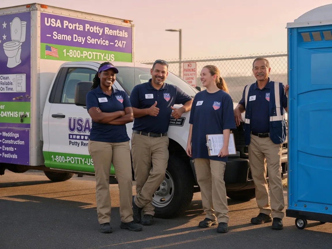 Porta Potty Rental company in West Valley City, UT